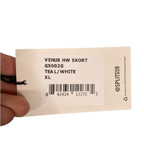 Splits59 Venus Skort High Waist Tennis Active Workout Athleisure Pickleball XL - Picture 12 of 12